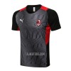 AC Milan Homen Camisolas de Treino 22/23 Preto Cinza