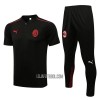 AC Milan Homen Polo de Treino 22/23 Preta