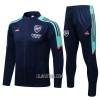 Arsenal Champions League Homen Casaco de Treino Conjunto 22/23 Azul