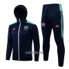 Arsenal Homen Casaco Capuz Treino 22/23 Azul