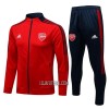 Arsenal Homen Casaco de Treino Conjunto 22/23 Azul Vermelho