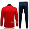 Arsenal Homen Casaco de Treino Conjunto 22/23 Azul Vermelho