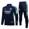 Arsenal Homen Sweat de Treino Conjunto Quarto-Zíper 22/23 Azul Verde