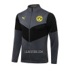 BVB Borussia Dortmund Homen Casaco de Treino Conjunto 22/23 Cinza Escuro