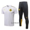 BVB Borussia Dortmund Homen Polo de Treino 22/23 Branca