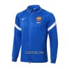 FC Barcelona Homen Casaco de Treino Conjunto 22/23 Azul Branco