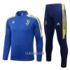 Juventus Homen Casaco de Treino Conjunto 22/23 Azul Amarelo