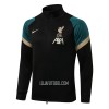 Liverpool Homen Casaco de Treino Conjunto 22/23 Preto Verde