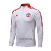 Manchester United Homen Casaco de Treino Conjunto 22/23 Branca