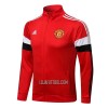 Manchester United Homen Casaco de Treino Conjunto 22/23 Branca Vermelha