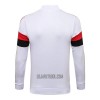 Manchester United Homen Casaco de Treino Conjunto 22/23 Branco Vermelho Preto