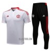 Manchester United Homen Polo de Treino 22/23 Branca