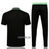 Manchester United Homen Polo de Treino 22/23 Preto Verde