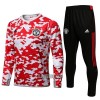 Manchester United Homen Sweat de Treino Conjunto 22/23 Branca