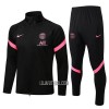 Paris Saint-Germain Criança Casaco de Treino Conjunto 22/23 Rosa Preto