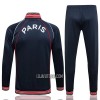 Paris Saint-Germain Homen Casaco de Treino Conjunto 22/23 Azul Vermelho