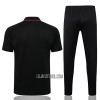 Paris Saint-Germain Homen Polo de Treino 22/23 Preto Roxo