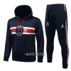 Paris Saint-Germain Homen Sweat de Treino Conjunto 22/23 Azul Vermelho