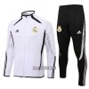 Real Madrid Homen Casaco de Treino Conjunto 22/23 Preta Branca