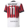 Camisola AC Milan Ibrahimovic 11 Homen Equipamento 4ª 22/23