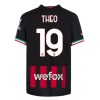 Camisola AC Milan Theo 19 Homen Equipamento 1ª 22/23