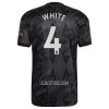 Camisola Arsenal White 4 Homen Equipamento 2ª 22/23