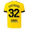 Camisola BVB Borussia Dortmund Kamara 32 Homen Equipamento 1ª 22/23