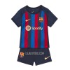 Camisola + Calções FC Barcelona Criança Equipamento 1ª 22/23