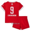 Camisola + Calções FC Bayern de Munique Lewandowski 9 Criança Equipamento 1ª 22/23