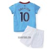 Camisola + Calções Manchester City Grealish 10 Criança Equipamento 1ª 22/23