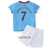 Camisola + Calções Manchester City Joao Cancelo 7 Criança Equipamento 1ª 22/23