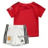 Camisola + Calções Manchester United Criança Equipamento 1ª 22/23