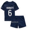 Camisola + Calções Paris Saint-Germain Verratti 6 Criança Equipamento 1ª 22/23