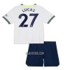 Camisola + Calções Tottenham Hotspur Lucas 27 Criança Equipamento 1ª 22/23