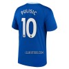 Camisola Chelsea Pulisic 10 Homen Equipamento 1ª 22/23