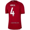 Camisola Liverpool Virgil 4 Homen Equipamento 1ª 22/23