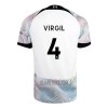 Camisola Liverpool Virgil 4 Homen Equipamento 2ª 22/23