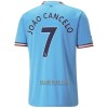 Camisola Manchester City Joao Cancelo 7 Homen Equipamento 1ª 22/23