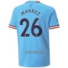 Camisola Manchester City Mahrez 26 Homen Equipamento 1ª 22/23