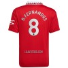 Camisola Manchester United Bruno Fernandes 8 Homen Equipamento 1ª 22/23