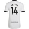 Camisola Manchester United Eriksen 14 Homen Equipamento 2ª 22/23