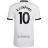 Camisola Manchester United Rashford 10 Homen Equipamento 2ª 22/23