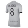 Camisola Paris Saint-Germain Paredes 8 Homen Equipamento 2ª 22/23