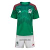 Camisola + Calções México Criança Equipamento 1ª Mundial 2022