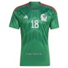 Camisola México A.GUARDADO 18 Homen Equipamento 1ª Mundial 2022