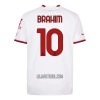 Camisola AC Milan Brahim 10 Homen Equipamento 2ª 22/23