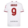 Camisola AC Milan Giroud 9 Homen Equipamento 2ª 22/23