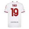 Camisola AC Milan Theo 19 Homen Equipamento 2ª 22/23