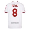 Camisola AC Milan Tonali 8 Homen Equipamento 2ª 22/23