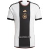 Camisola Alemanha Muller 13 Homen Equipamento 1ª Mundial 2022